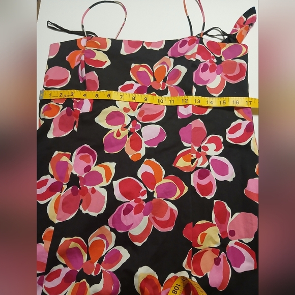 Floral‎ Spaghetti Strap Dress - Picture 10 of 12